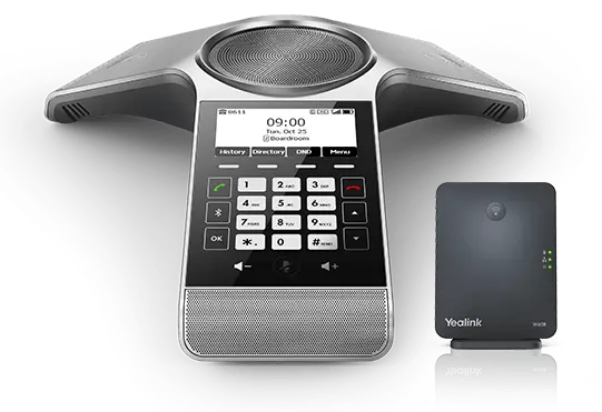 Yealink CP930W Wireless DECT Conference Phone with Base
