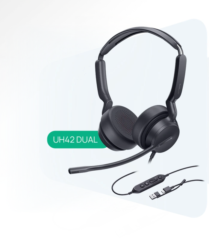 [UH42] Yealink UH42 USB Wired Dual Headset